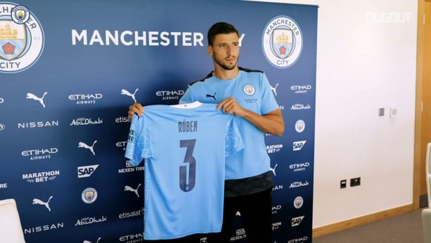 Rúben Dias' first interview as a Manchester City player